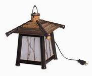 黒竹ランタン（電気入り）